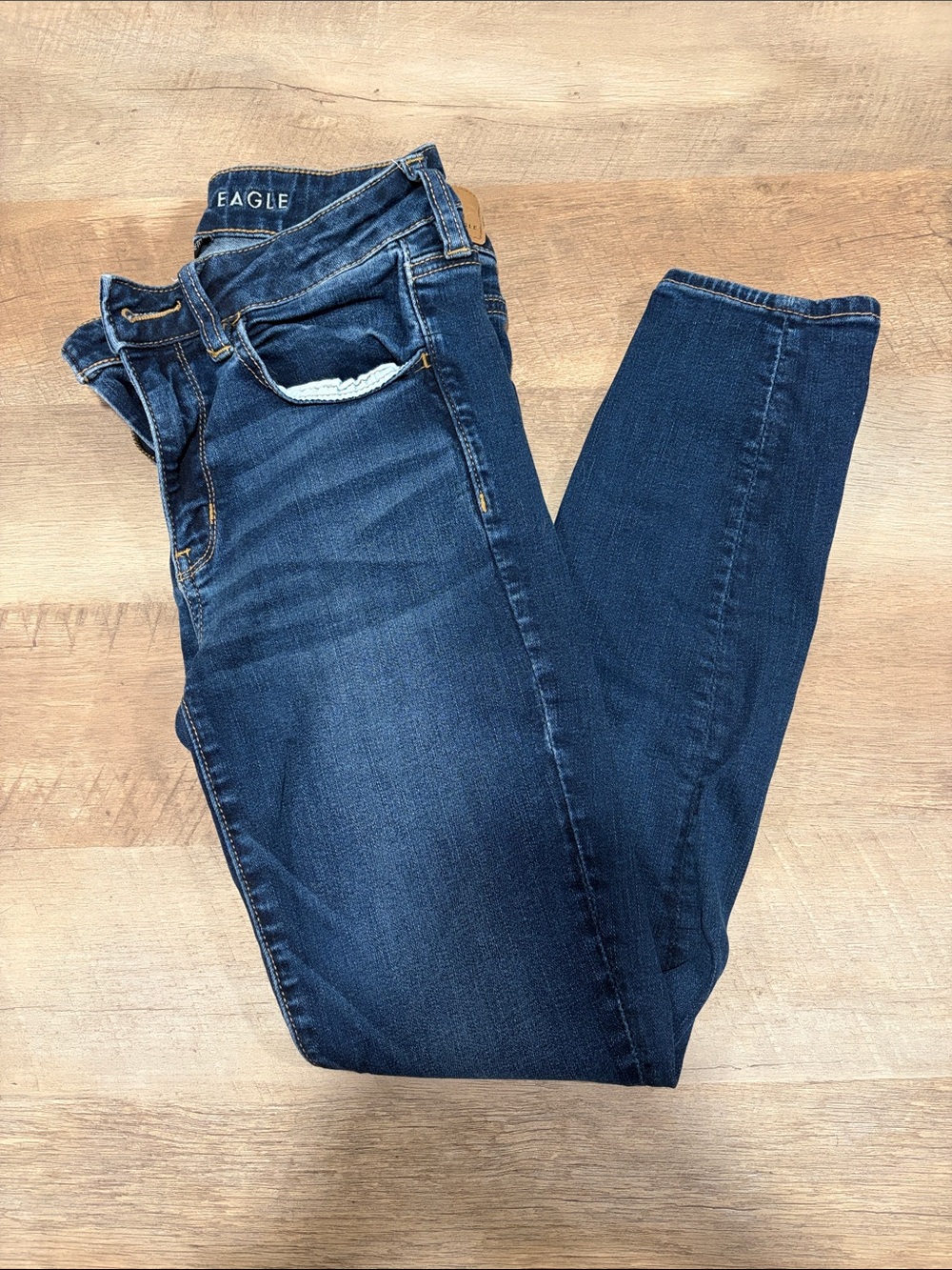 American Eagle Outfitters Indigo Stretch Skinny Jeggings